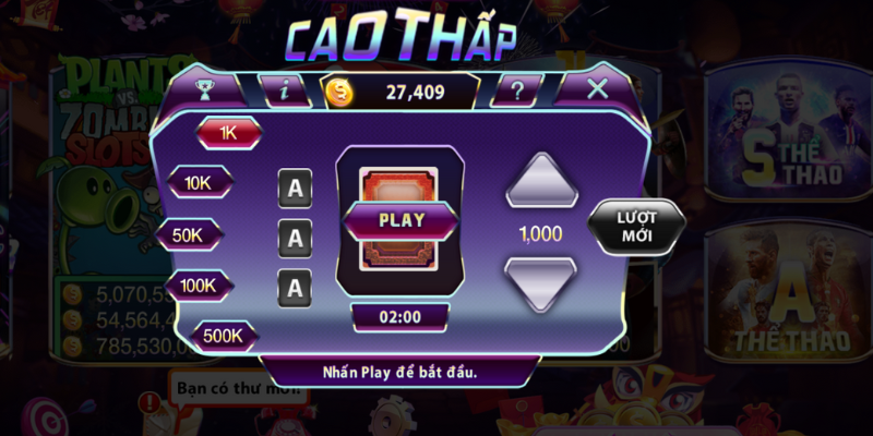 Cao Thấp 789club - Trò Chơi Minigame Hấp Dẫn Newbie